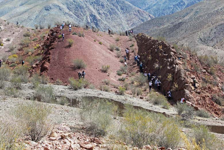 Walking through the Atacama Valley