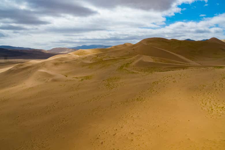 Paisagens do Mar de Dunas do Atacama