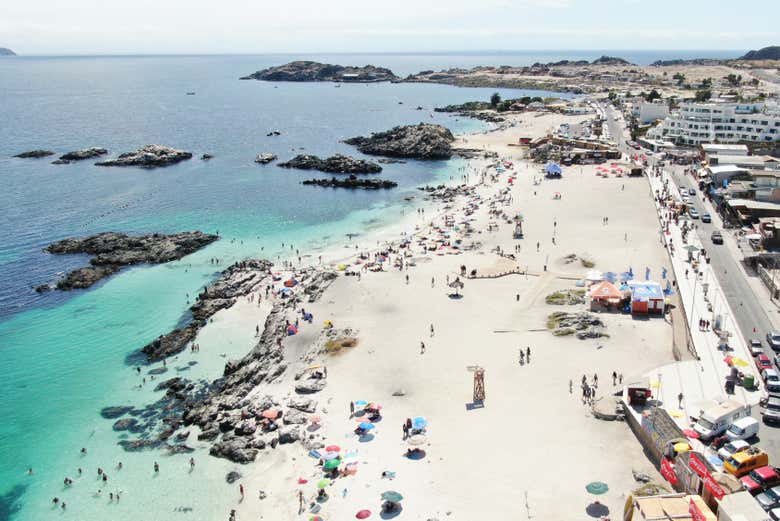 Panorâmica da Bahía Inglesa 