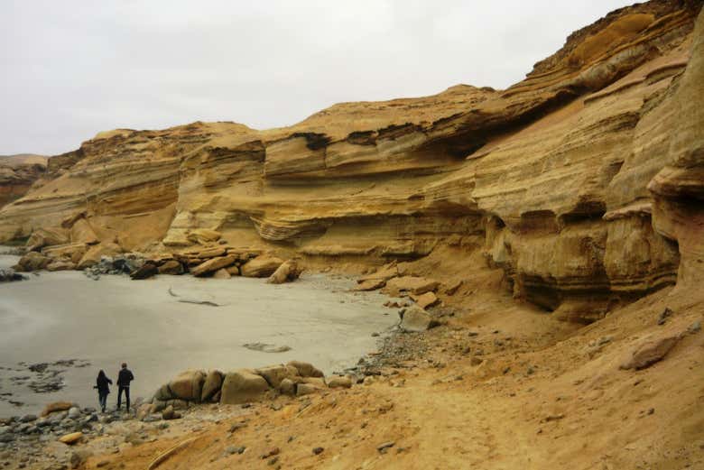 Panorámica de la playa Chorrillos