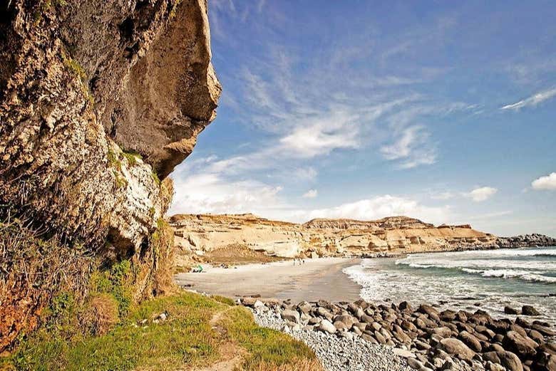 Ammirando la spiaggia Chorrillos