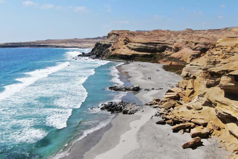 Disfrutando de la brisa marina