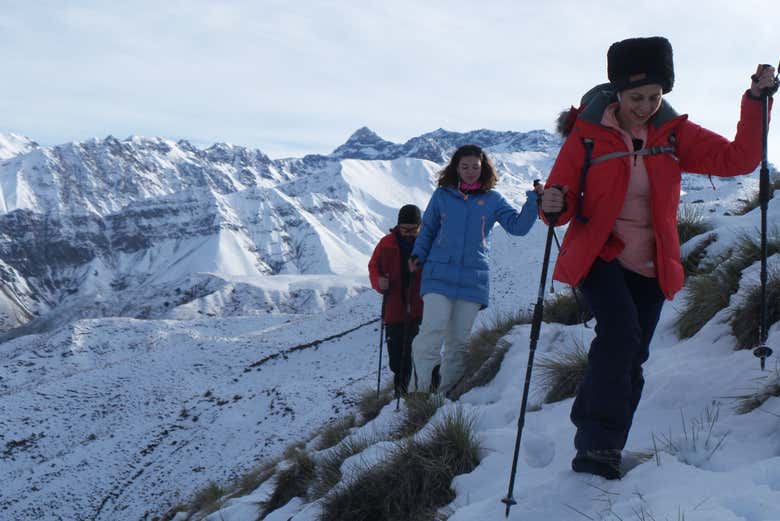 Climbing up to the Mirador del Cubo