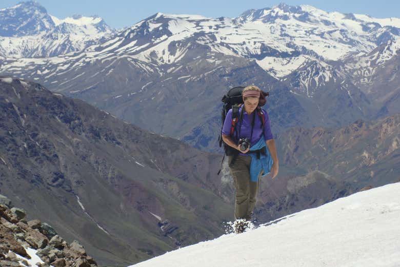 Walking through the Planchón-Peteroa volcanic complex