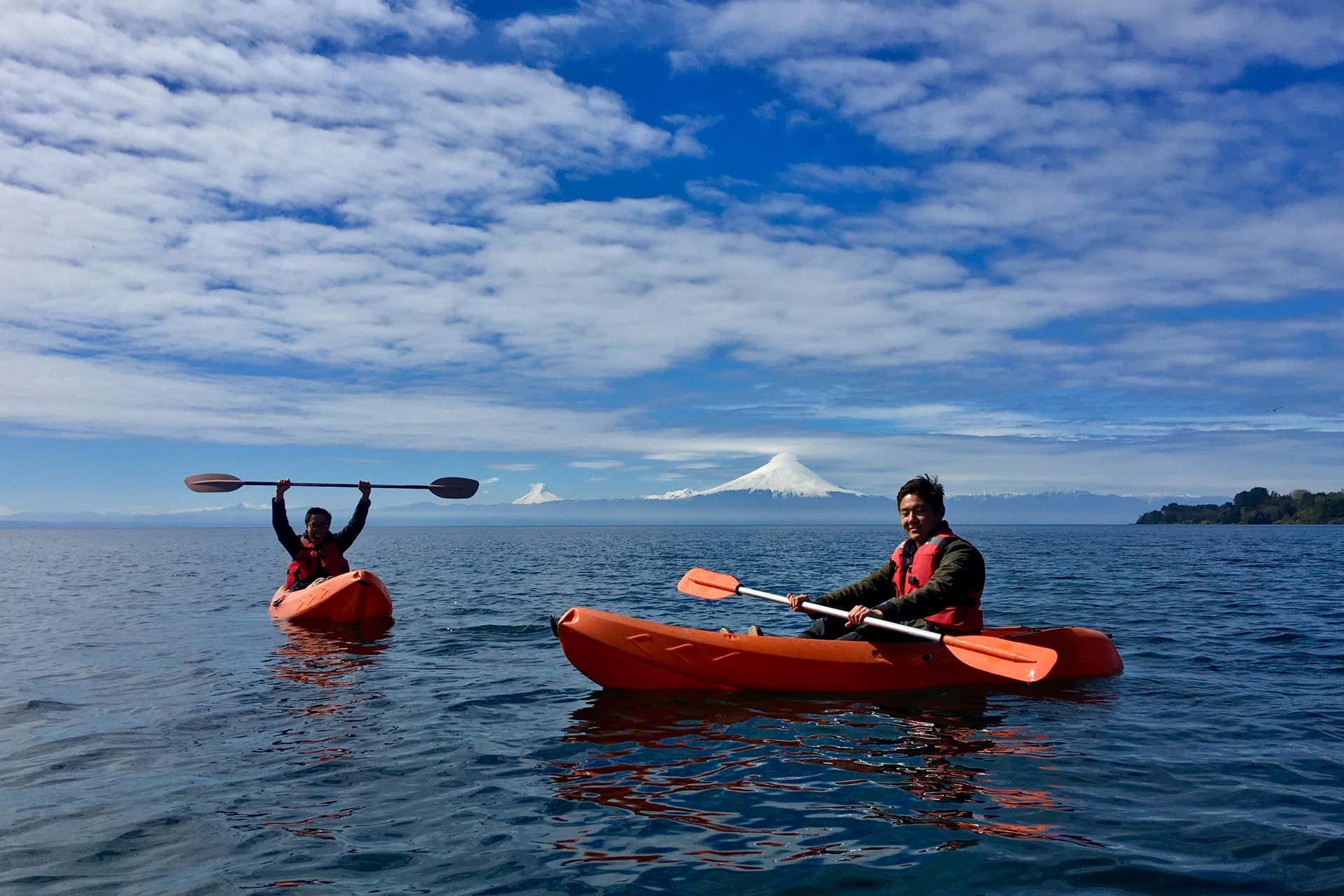 Alquiler de equipo de kayak o de paddle surf en el lago Llanquihue