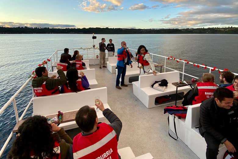 Travesía por el lago Llanquihue