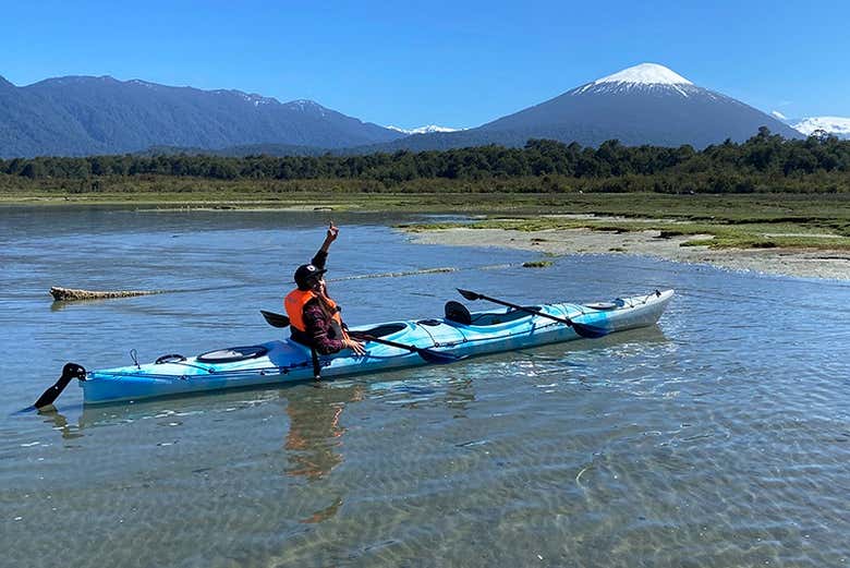 Godendoci la traversata in kayak