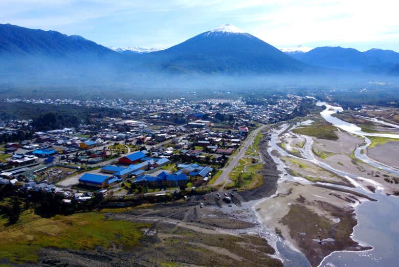 Panoramica di Hornopirén
