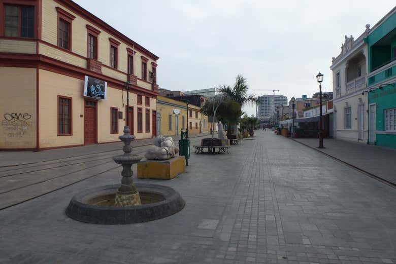 Recorreremos el paseo Baquedano