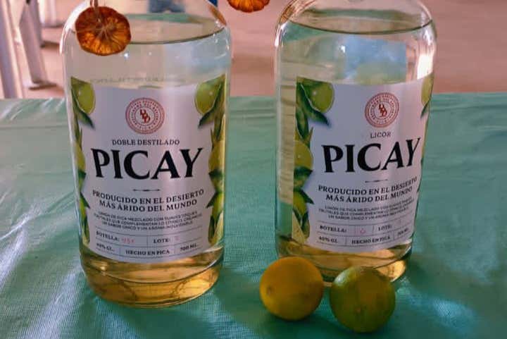 El doble destilado de limón de Pica