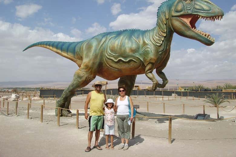 Visitando el Parque de los Dinosaurios de Pica