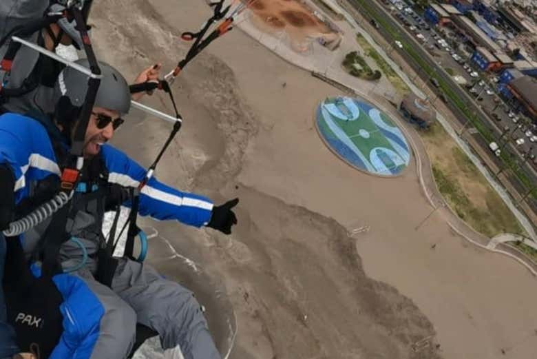 Sorvolando Iquique