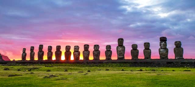Excursión a Rano Raraku, Ahu Tongariki y Anakena