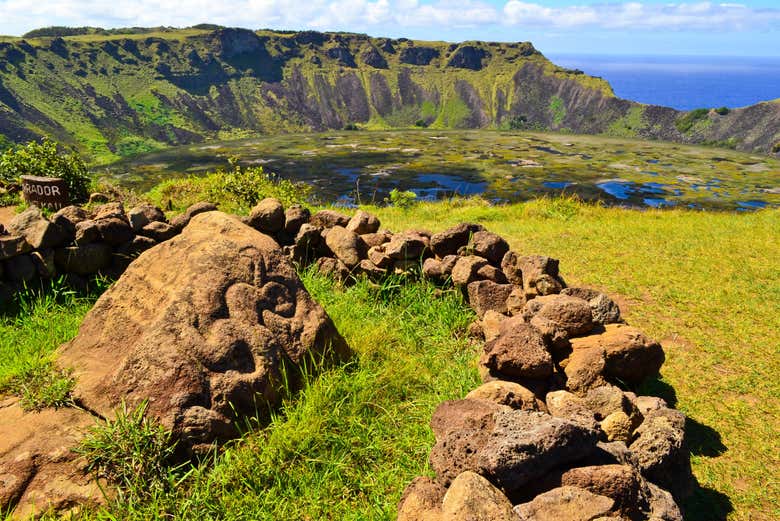 Explorando Rano Kau