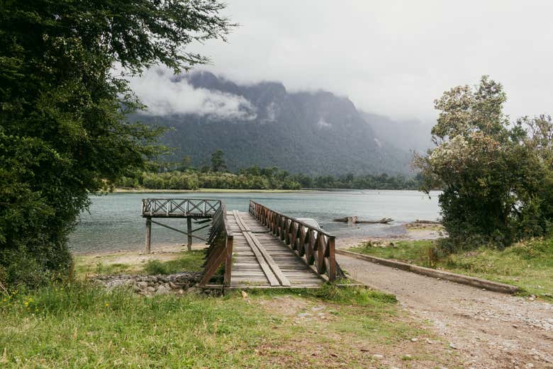 Cais do lago Rosselot