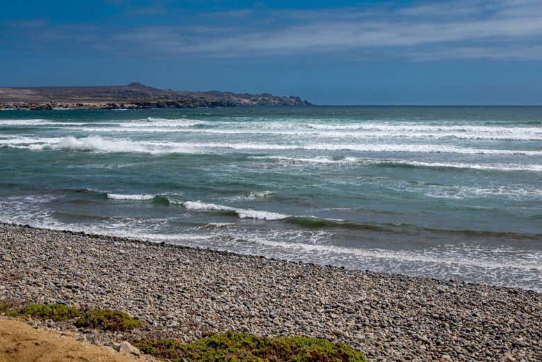 Une plage à Chañaral de Aceituno