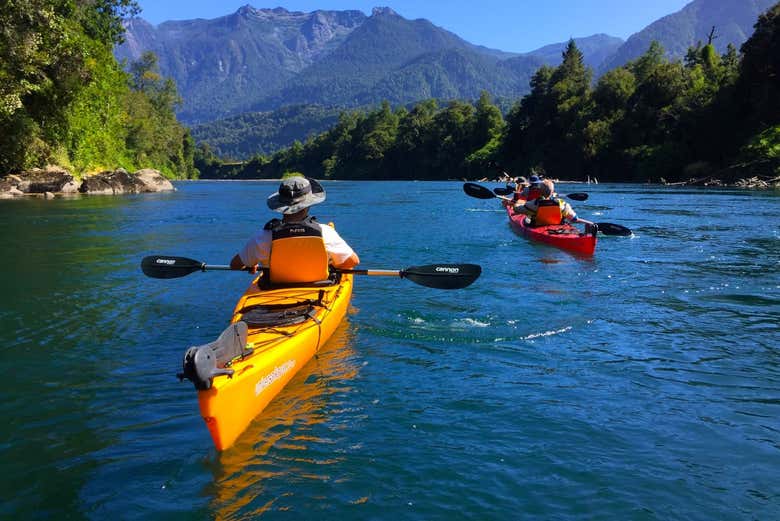 Kayaking on the Calcurrupe River