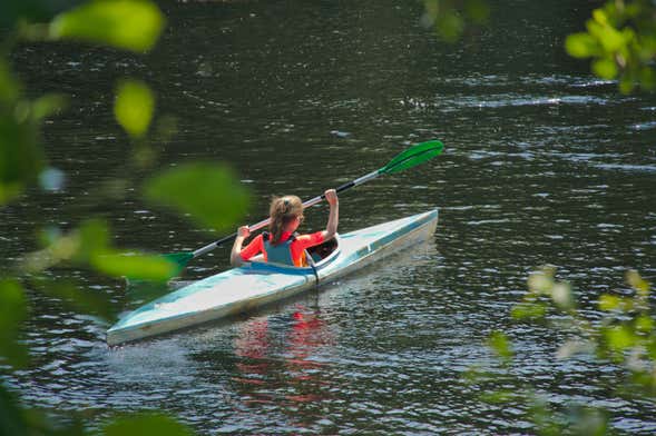 Tour en kayak por el río Calcurrupe