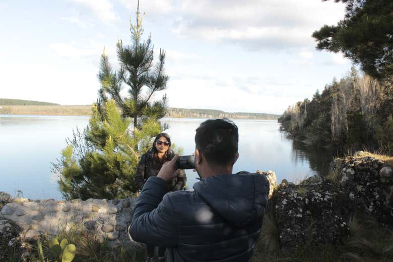 Desfrutando das paisagens de Biobío
