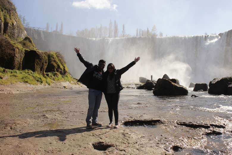 Visitando los Saltos del Laja