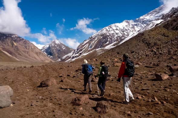 Trekking hasta la laguna Espejo