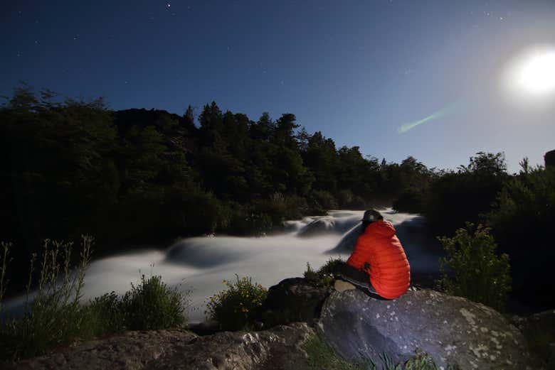 Desfrutando das paisagens de Truful-Truful