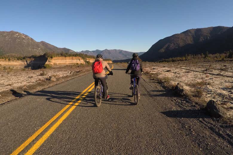 Percorreremos vários caminhos de Conguillío