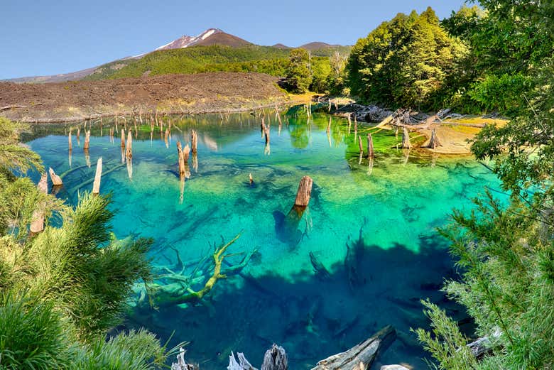 Lagoa Arco-íris do Parque Nacional Conguillío