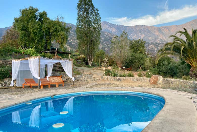 Piscine du Swiss Ecolodge La Linda Loma