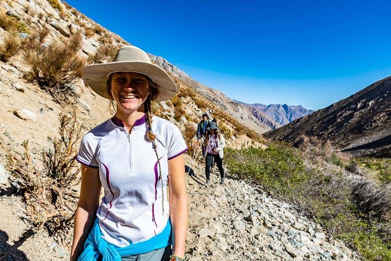 Recorriendo la quebrada de Las Tolas