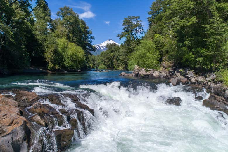 Le rapide del fiume Trancura