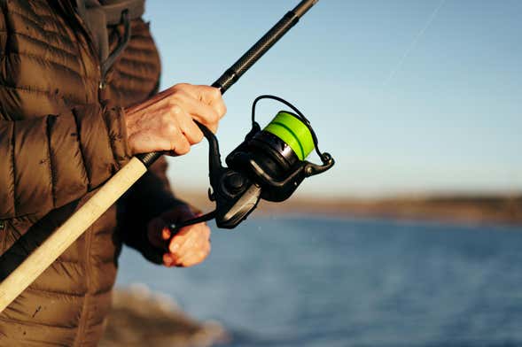 Pesca en el lago Bertrand