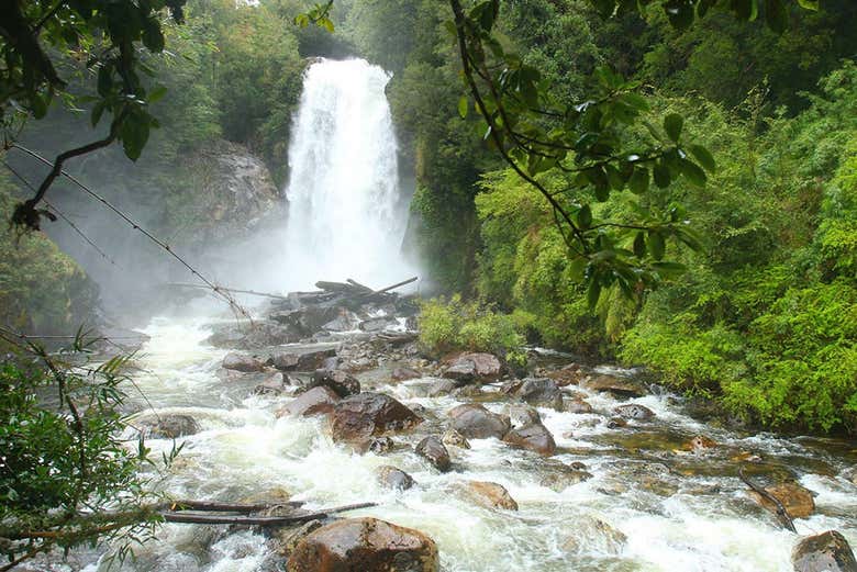 Cachoeira do Parque Aikén del Sur