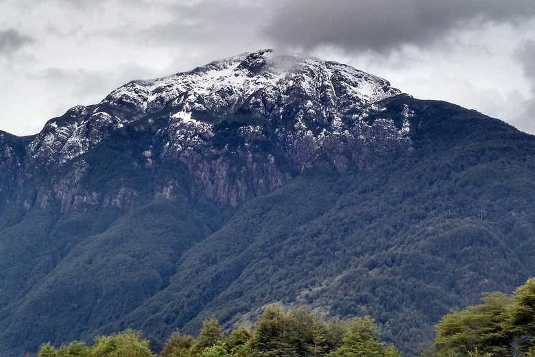 Montagne andine della regione di Aysén