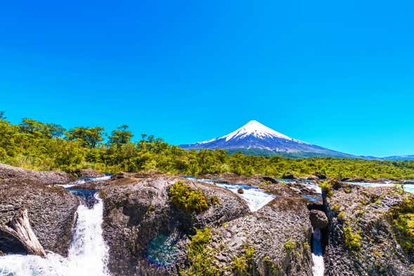 Excursión a los Saltos de Petrohué y Puerto Varas para cruceros
