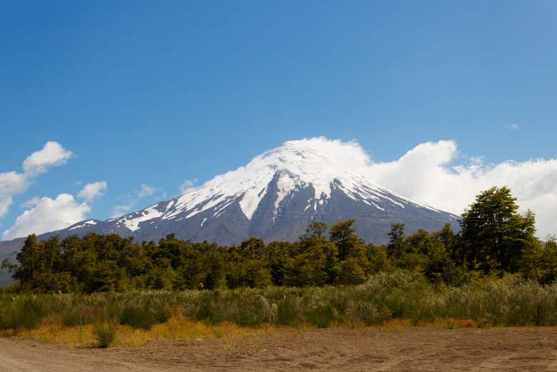 Views of the Osorno Volcano