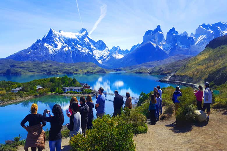 Disfrutando de las vistas