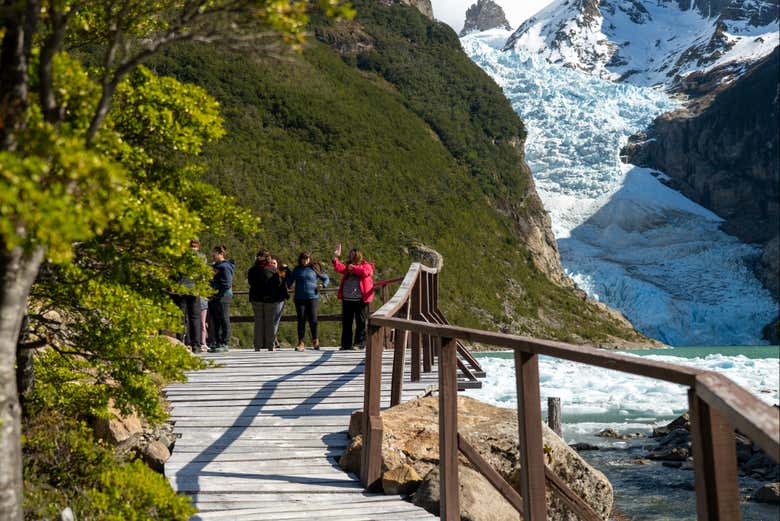 Veremos el glaciar desde muy cerca