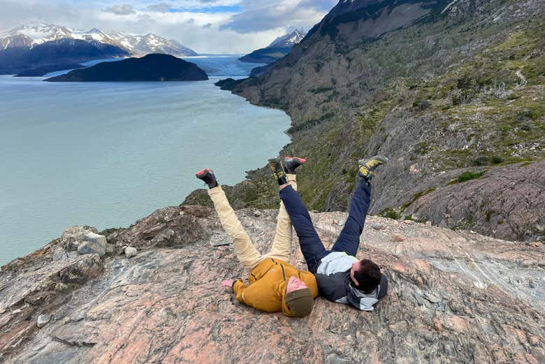 Disfrutando de un momento de relax