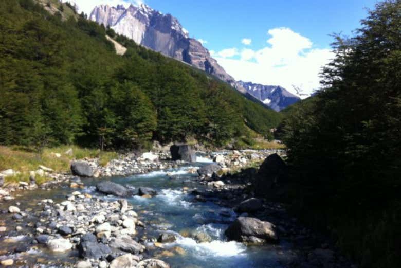 Disfrutando del paisaje