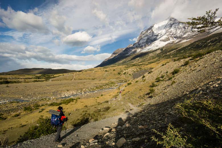 Recorriendo los parajes de Torres del Paine