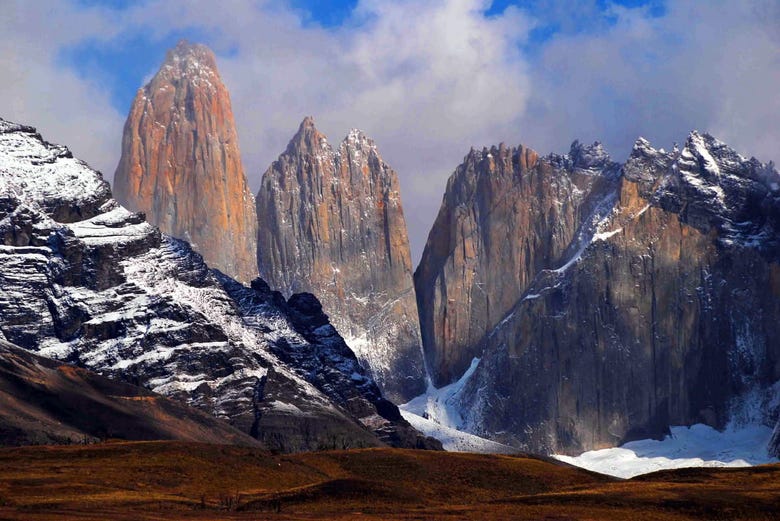Las torres del Paine, los picos más famosos del parque nacional