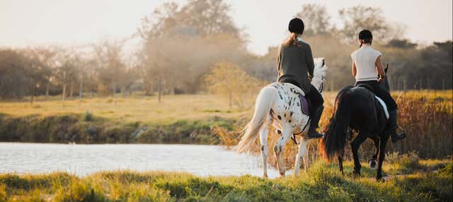 Paseo a caballo por la Laguna Sofía
