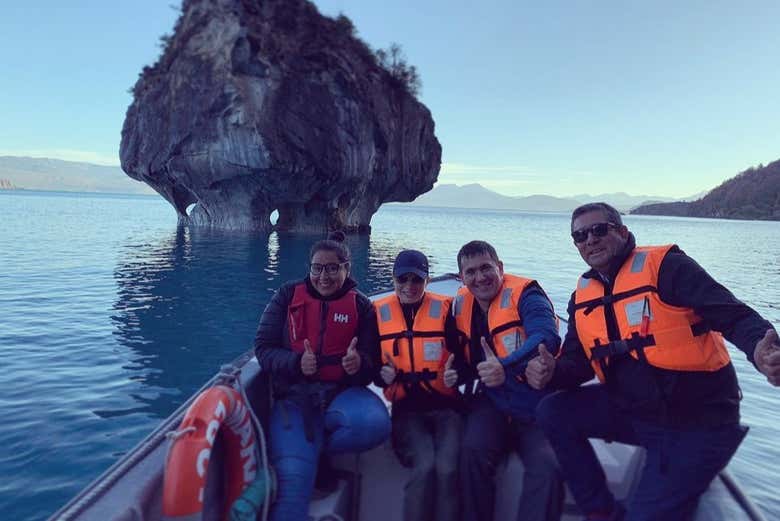 Disfrutando de la travesía