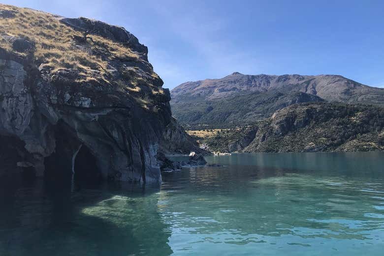 Paisajes del lago General Carrera