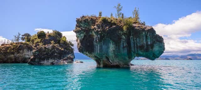 Paseo en barco por las cuevas de mármol de Puerto Tranquilo
