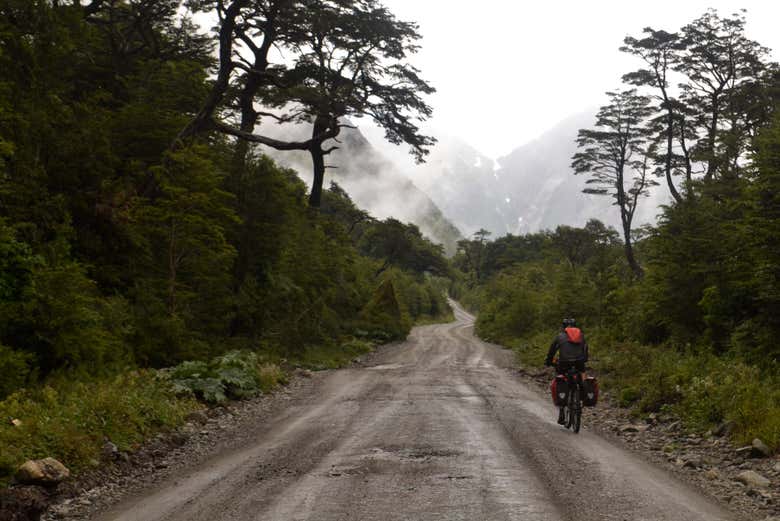 Cycling through Chilean Patagonia