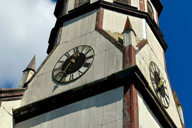 Campanario de la iglesia de Puerto Varas