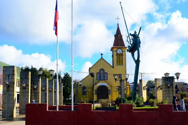 Iglesia de San Miguel Arcángel, en Calbuco