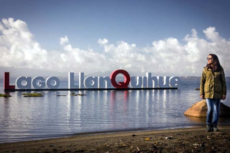 Visitando el lago Llanquihue